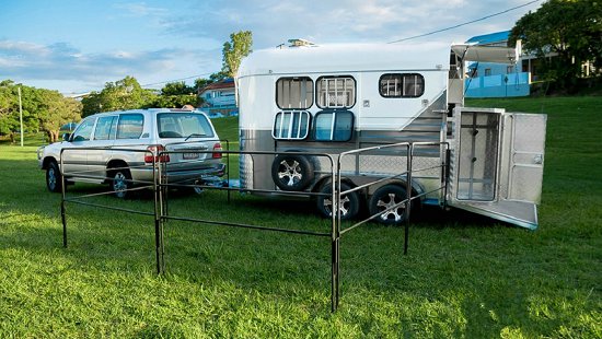 Flotteur à charge angulaire pour 2 chevaux