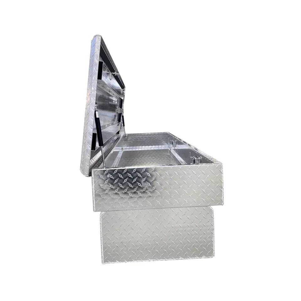 Coffres à outils pour camions à ouverture supérieure avec Nature Diamond Sluminium
