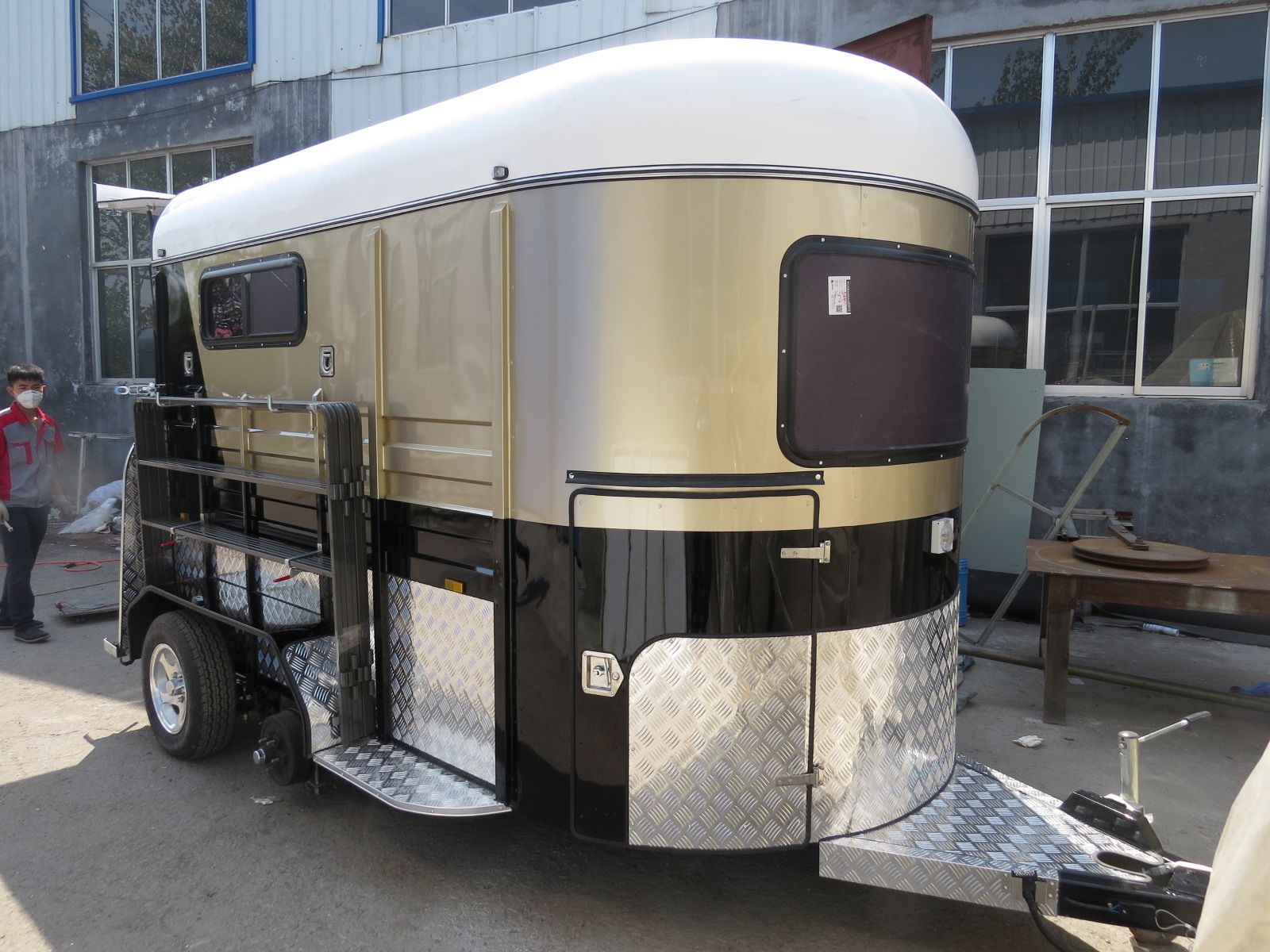 Flotteur de luxe pour 2 chevaux