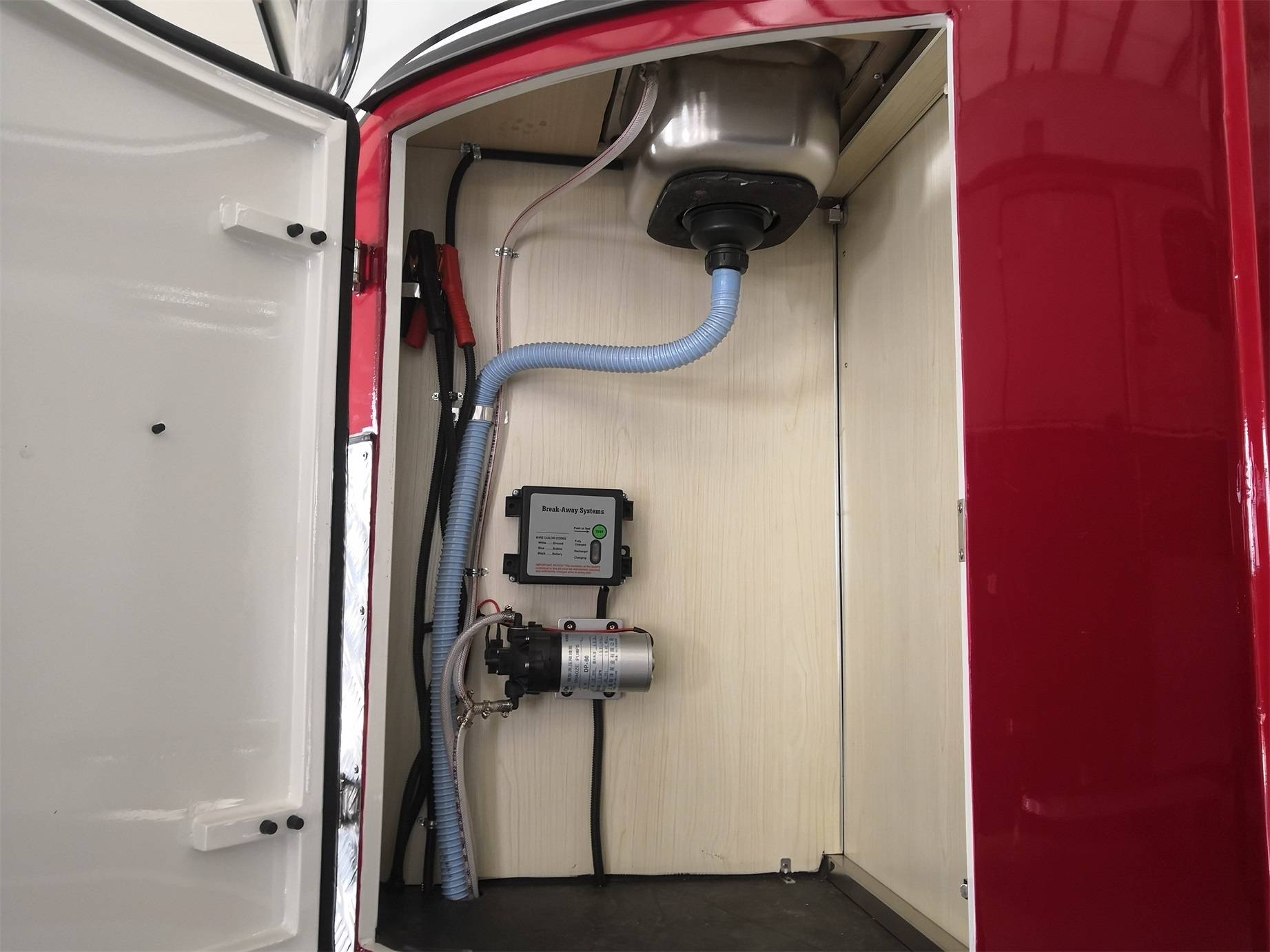 Remorque à chevaux à charge angulaire standard de type 3 chevaux