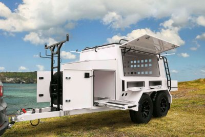 Remorque de commerçant